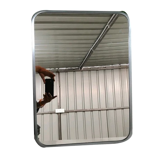 Aluminum Frame Bathroom Mirror - Image 2