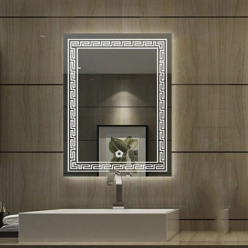 Rectangular Shape Led Mirror 052