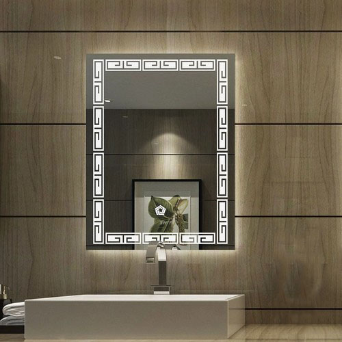 Rectangular Shape Led Mirror 033
