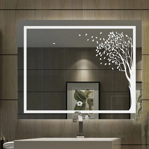 Rectangular Shape Led Mirror 011
