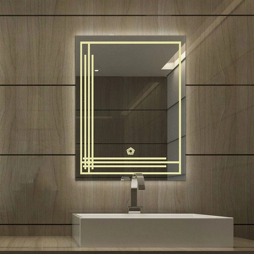 Rectangular Shape Led Mirror 025
