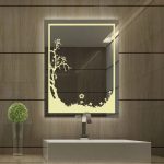 Rectangular Shape Led Mirror 024