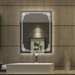 Rectangular Shape Led Mirror 050
