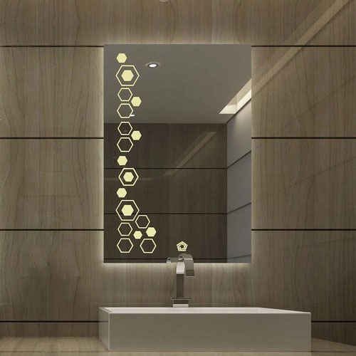 Rectangular Shape Led Mirror 034