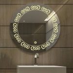 Round Shape Led Mirror 014