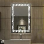 Rectangular Shape Led Mirror 003
