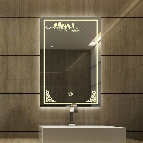 Rectangular Shape Led Mirror 046