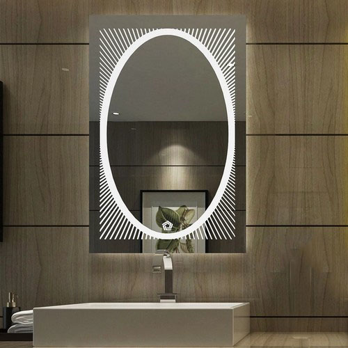 Rectangular Shape Led Mirror 055