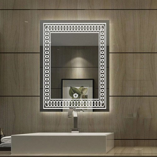 Rectangular Shape Led Mirror 049