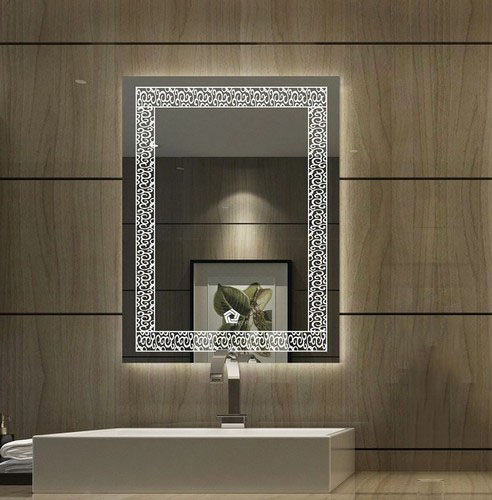 Rectangular Shape Led Mirror 045