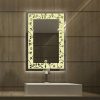 Rectangular Shape Led Mirror 038