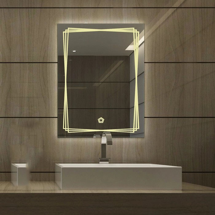 Rectangular Shape Led Mirror 020